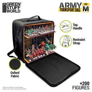 Green Stuff World Army Transport Bag Carry Case - Medium modelling wargaming painting hobby paint arts crafts