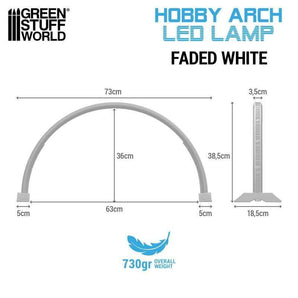 Hobby Arch Lamp Faded White
