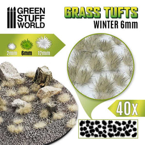 Winter Tufts Green Stuff World Warhammer Modelling Wargaming Miniatures Painting Hobby modelling paint arts crafts basing figurines