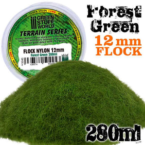 Grass Flock Forest Green Green Stuff World Warhammer Modelling Wargaming Miniatures Painting Hobby modelling paint arts crafts basing figurines