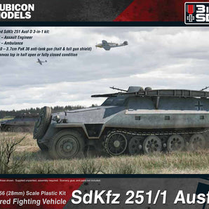 SdKfz 251D 3-In-1 Set 1 280019 1/56