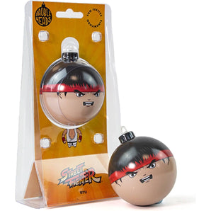 Bauble Heads Street Fighter Ryu gaming Christmas decoration collectible