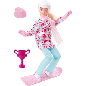 Barbie Snowboarder posable doll