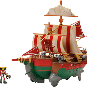 Sonic Prime Angel's Voyage Ship Pirate Playset with Knuckles Figure