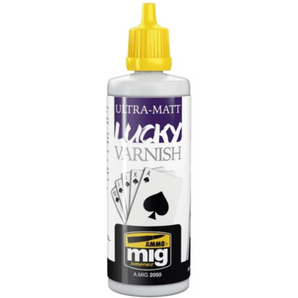 Ammo by Mig's MIG-2050 Ultra-Matte Lucky Varnish 60ml wargaming painting hobby