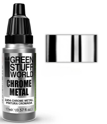 green stuff world chrome metal paint