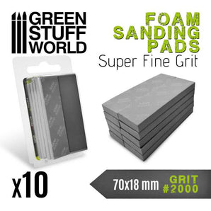 Green Stuff World Sanding foam for hobby modelling and wargames