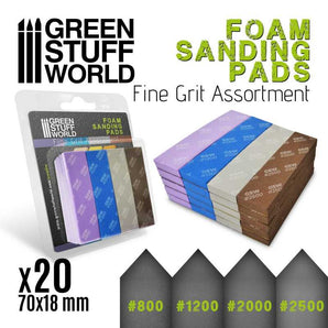 Green Stuff World Sanding foam for hobby modelling and wargames