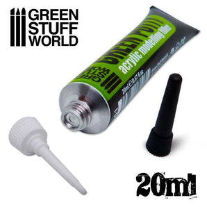 Green Putty acrylic modelling filler modelling wargaming painting hobby paint arts crafts basing figurines miniatures