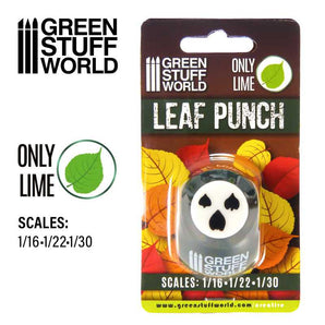 Leaf Punch Dark Green