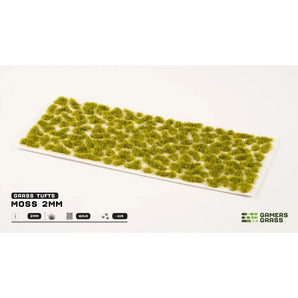 Gamers Grass Moss 2mm Small Tufts Hobby Modelling Wargames arts crafts