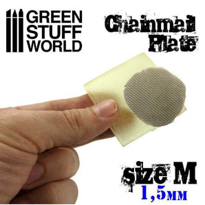 Green Stuff World Chainmail Texture Plate