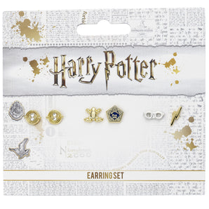 Harry Potter official stud earring set collectible