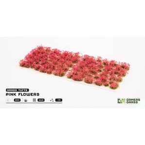 Gamers Grass Wild Pink Flowers Hobby Modelling Wargames tufts arts crafts