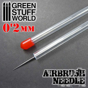 Green Stuff World Airbrush Needle - 0.2mm modelling wargaming painting hobby paint arts crafts