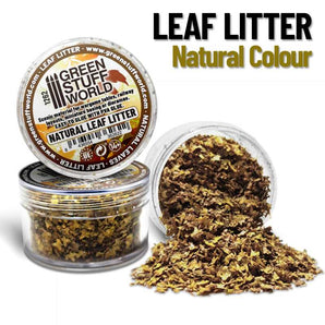 Leaf Litter Fallen Leaves litter natural Green Stuff World Warhammer Modelling Wargaming Miniatures Painting Hobby modelling paint arts crafts basing figurines