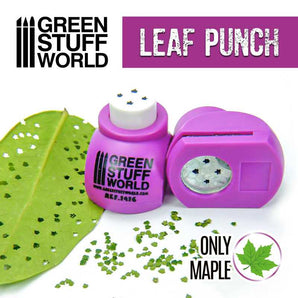 Leaf Punch Med Purple