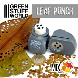 Leaf Punch Grey