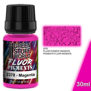 Green Stuff Pigment FLUOR MAGENTA modelling wargaming painting hobby paint arts crafts